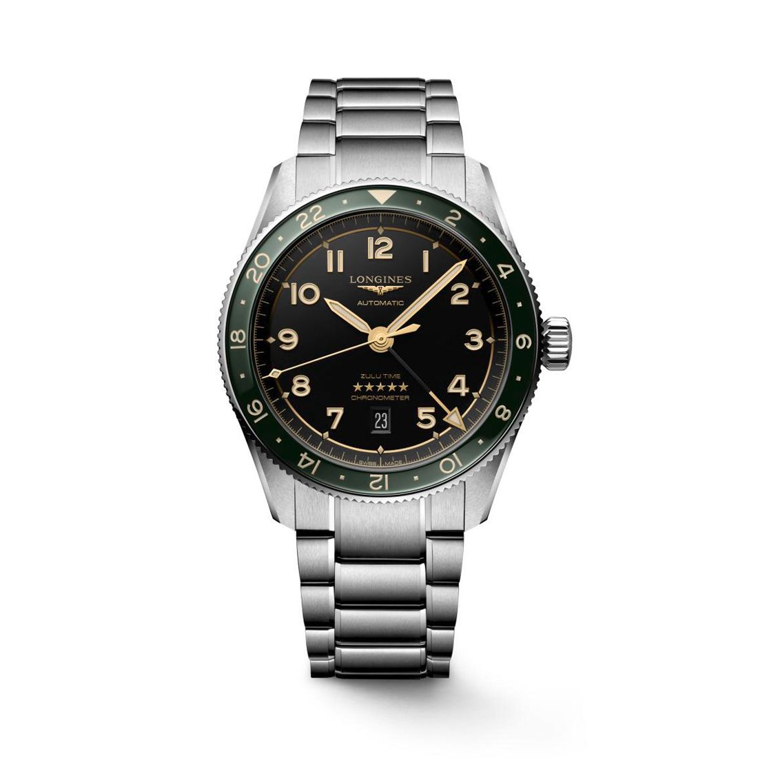 The Pioneer Spirit Lives On
Legendarische pioniers vertrouwden op Longines tijdens hun ontdekkingsreizen te land, ter zee en in de lucht. Het merk met de gevleugelde zandloper gebruikte haar rijke verleden als inspiratiebron voor het ontwerp van de unieke Longines Spirit collectie.